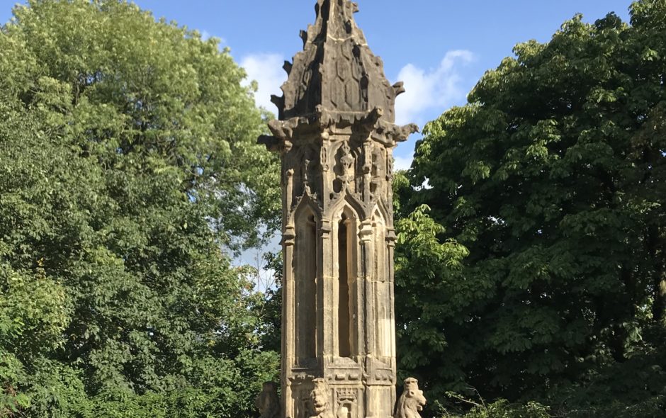 Clitheroe Pinnacle, Lancashire and Hamsterley Hall follies, Co. Durham