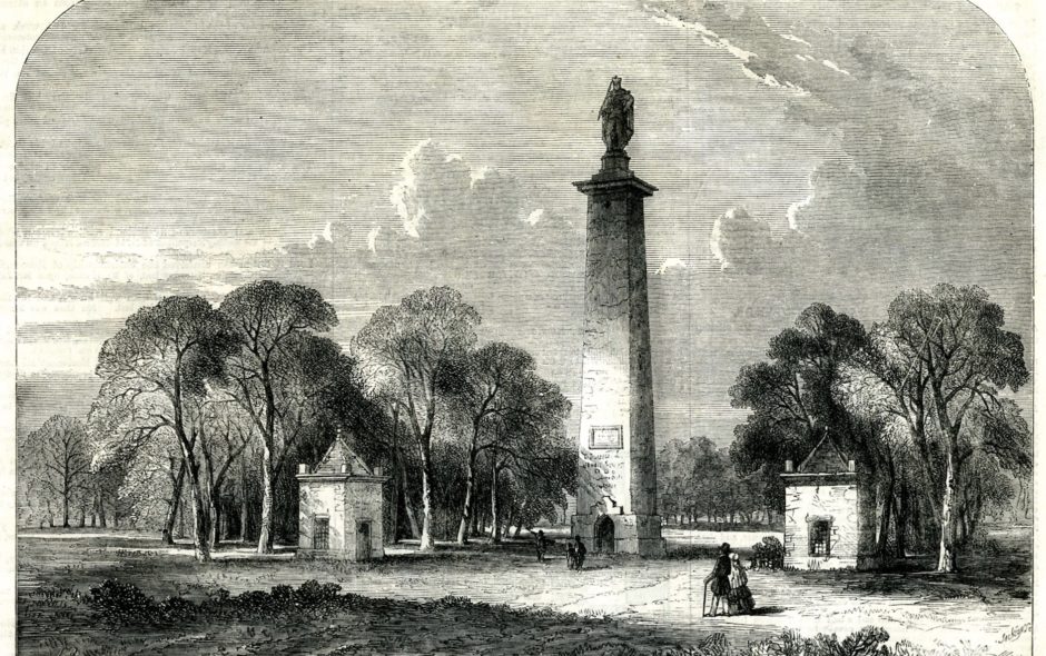 Dunston Pillar and Statue of George III, Lincolnshire