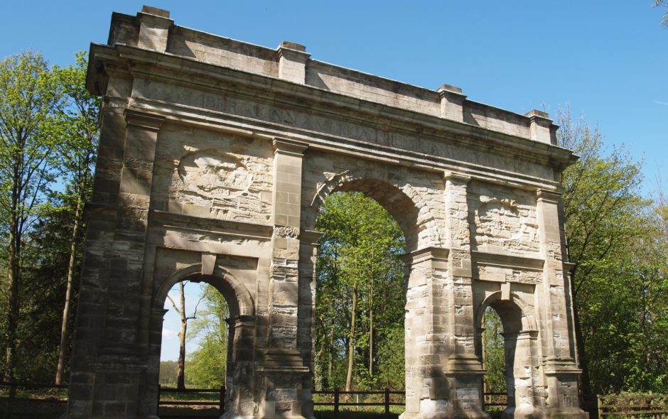Independence Day: The Arch, Parlington Park, Aberford, West Yorkshire.