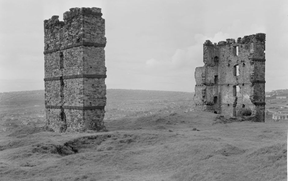 Morris Castle, Swansea, Glamorgan, Wales