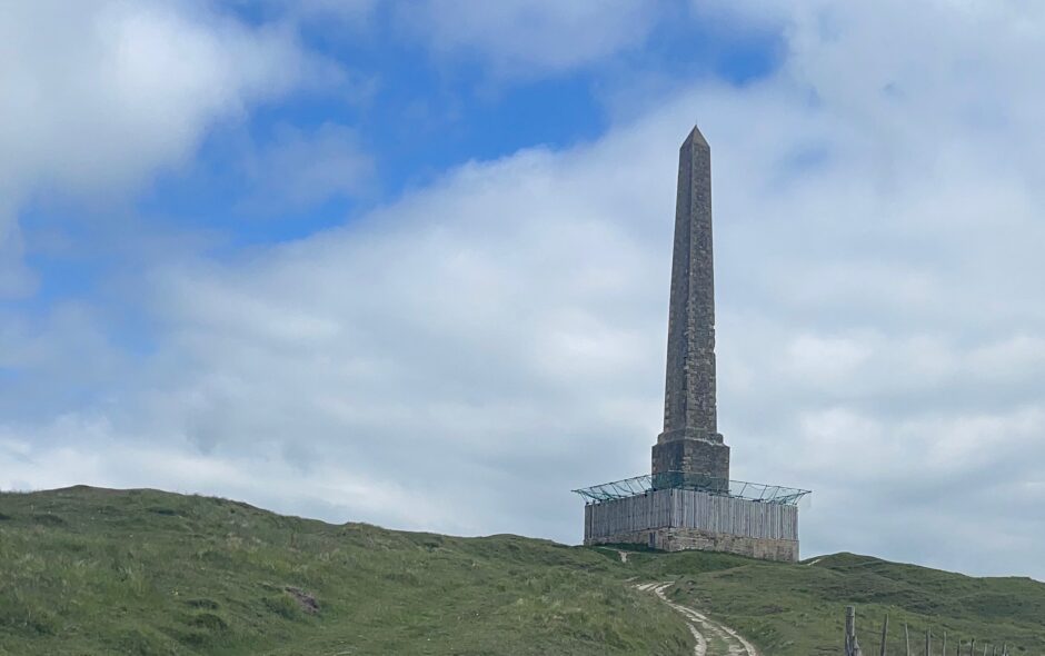 The Lansdowne Monument, Cherhill Down, Wiltshire