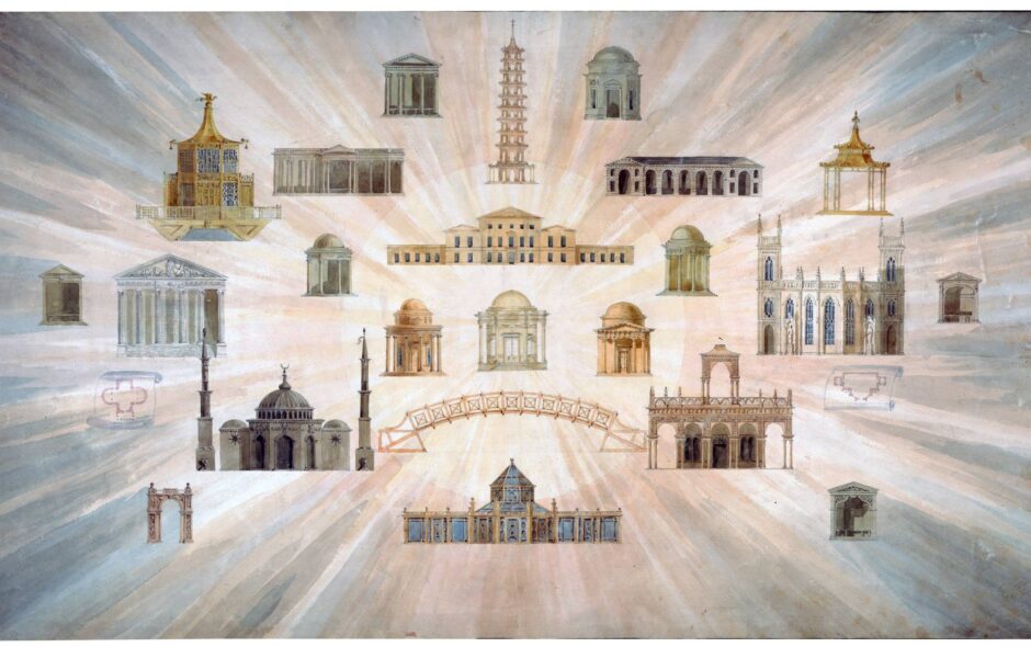 ‘Towering Dreams’ at Compton Verney, Warwickshire.