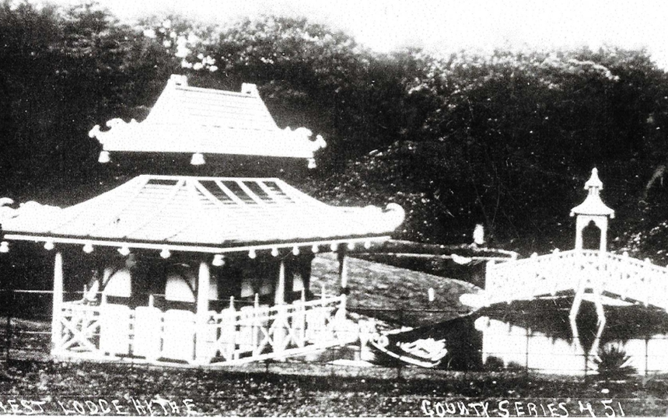 Pagoda and Bridge, Hythe, Hampshire
