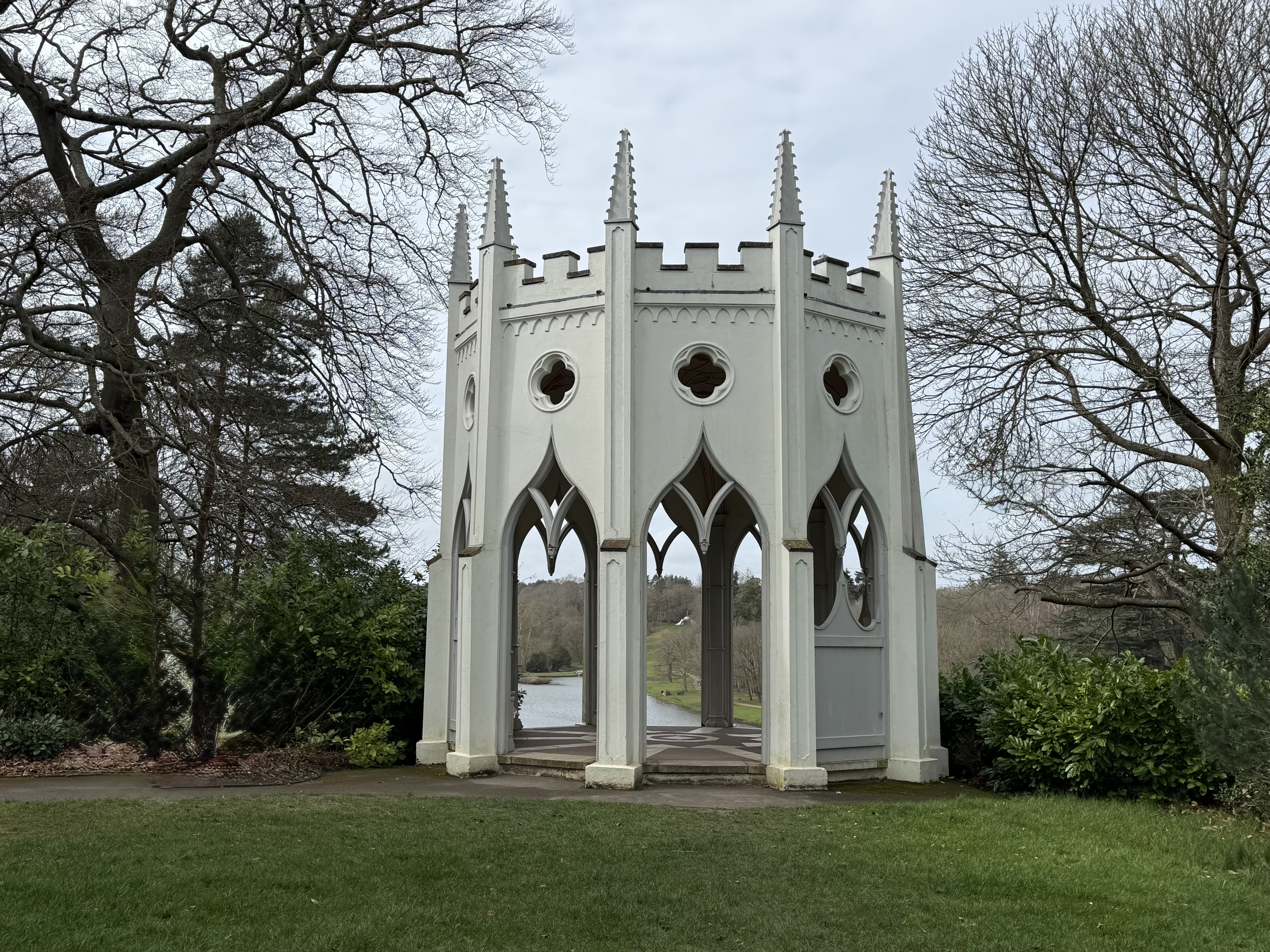 The Gothic Temple, Painshill, Surrey
